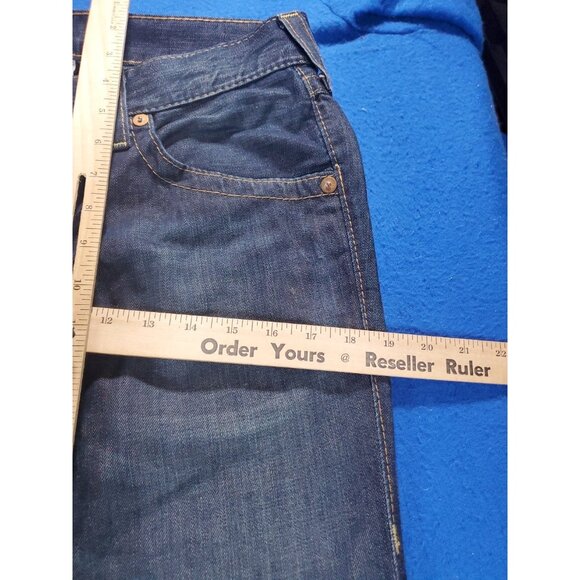 Vintage True Religion Joey Dark Wash Bootcut Jeans Flair Leg Men's Size 30 - Picture 14 of 16